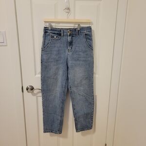 Stylish Light Blue Boot Cut Jeans for Women